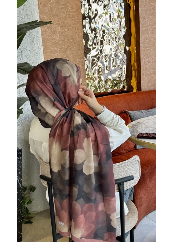 Ceylin desenli soft şal 
