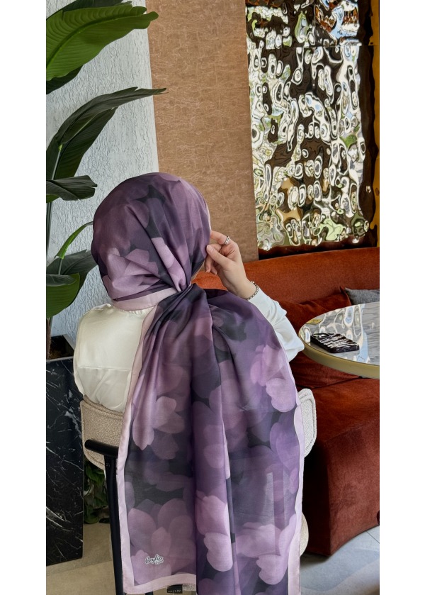 Ceylin desenli soft şal 