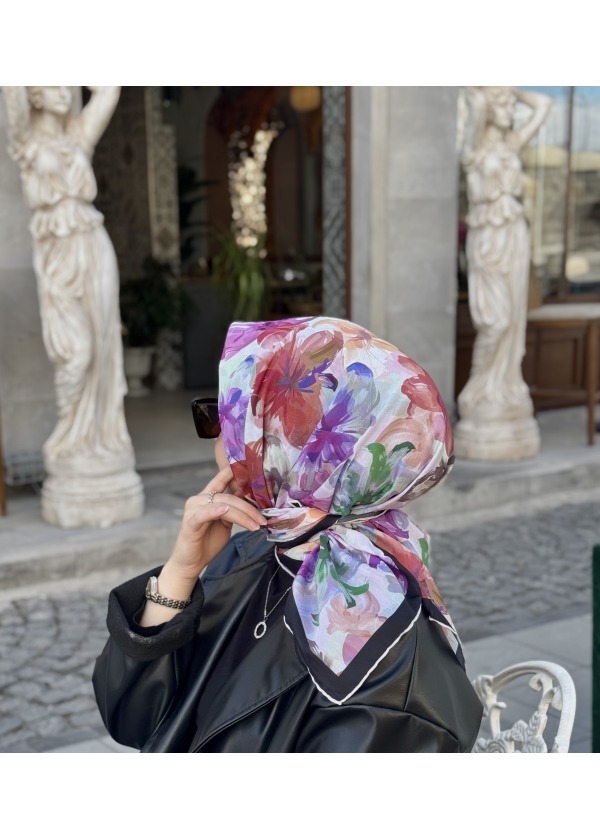  Ceylin Desenli Soft Eşarp-3	