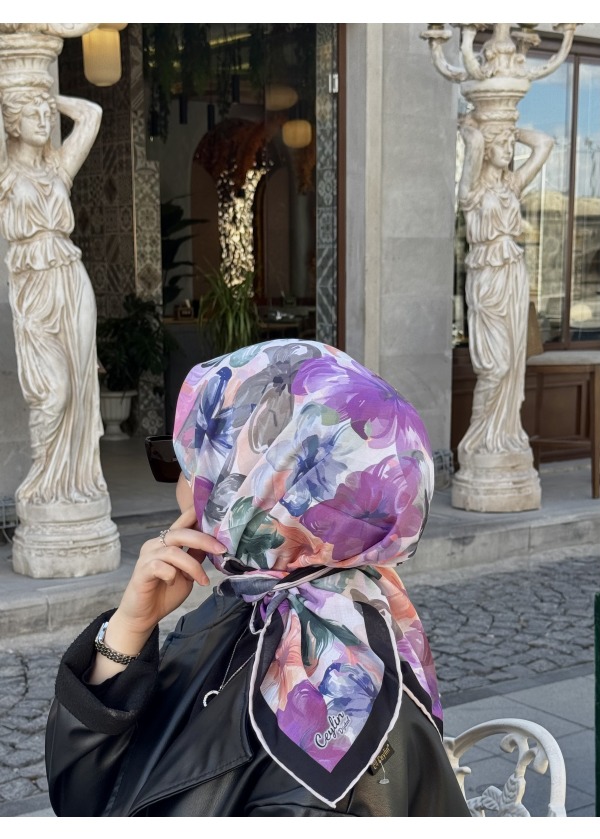 Ceylin Desenli Soft Eşarp-3	