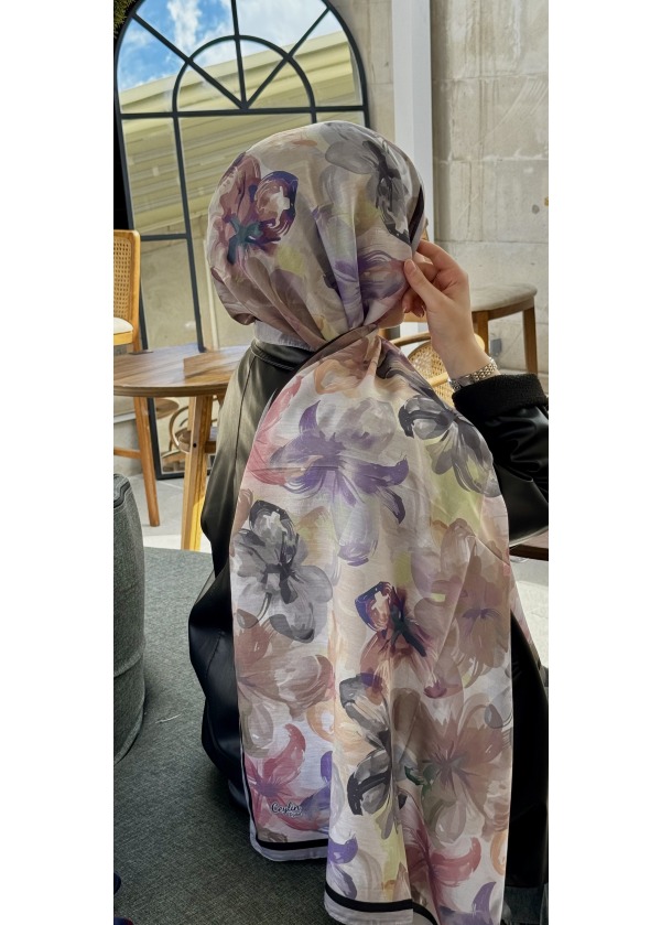  Ceylin desenli soft şal-4	
