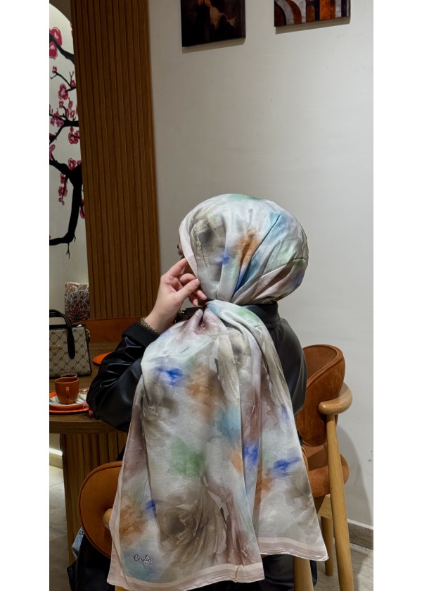  Ceylin desenli soft şal-3	