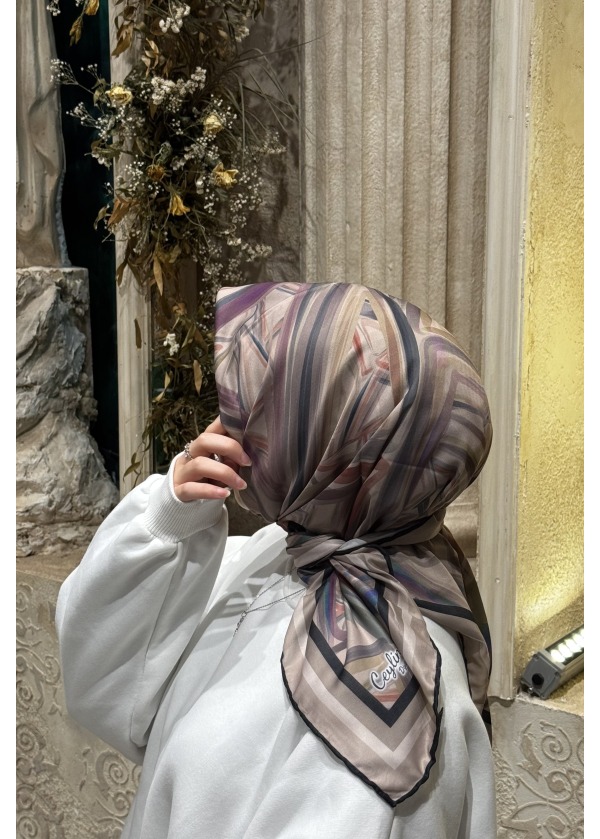  Ceylin Desenli Soft Eşarp-1	