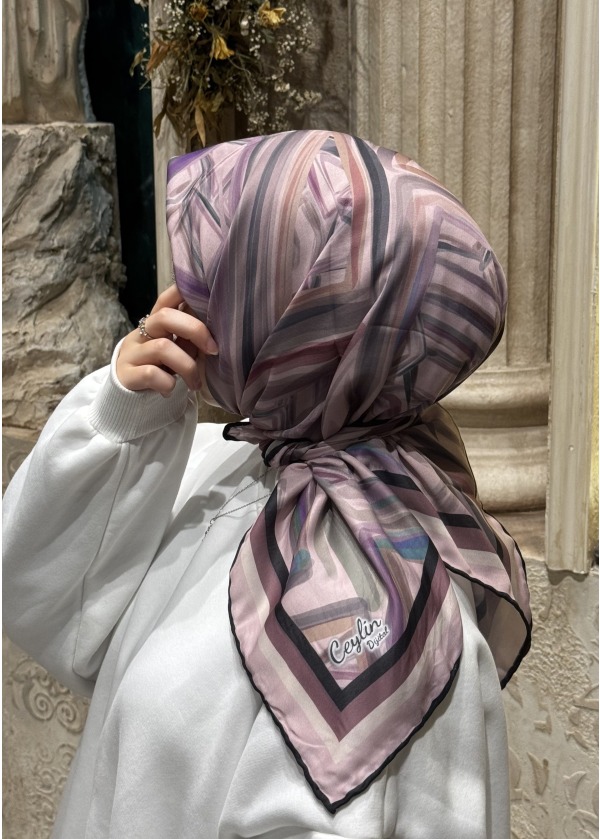  Ceylin Desenli Soft Eşarp-1	