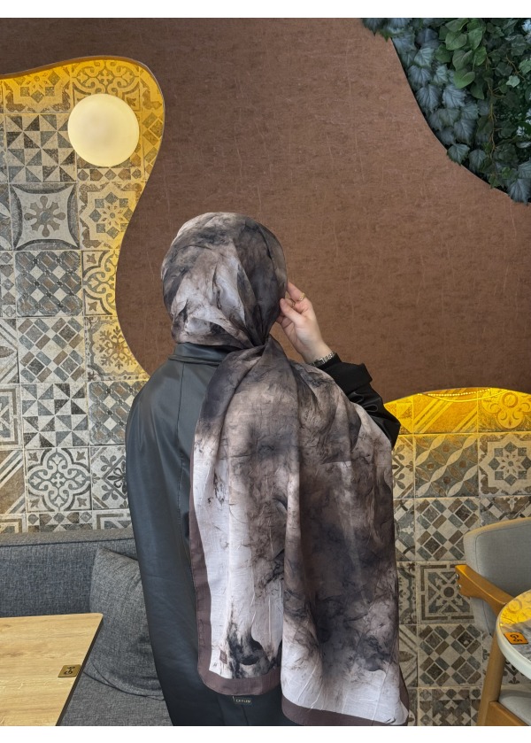  Ceylin Desenli Bambu Şal -3