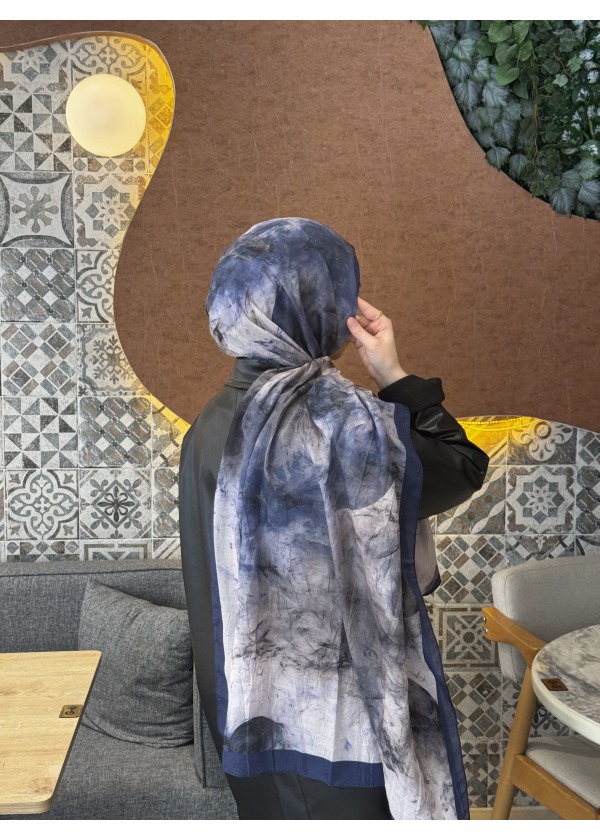  Ceylin Desenli Bambu Şal -3