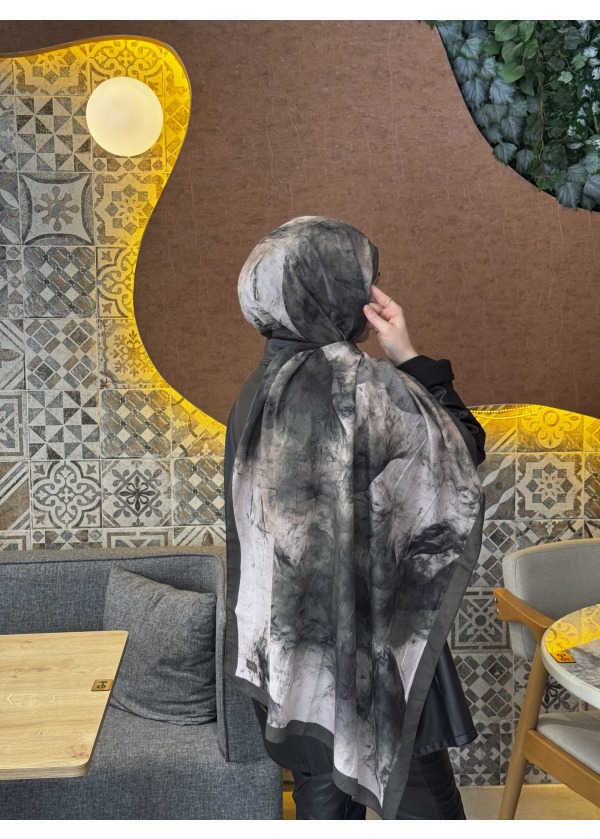  Ceylin Desenli Bambu Şal -3