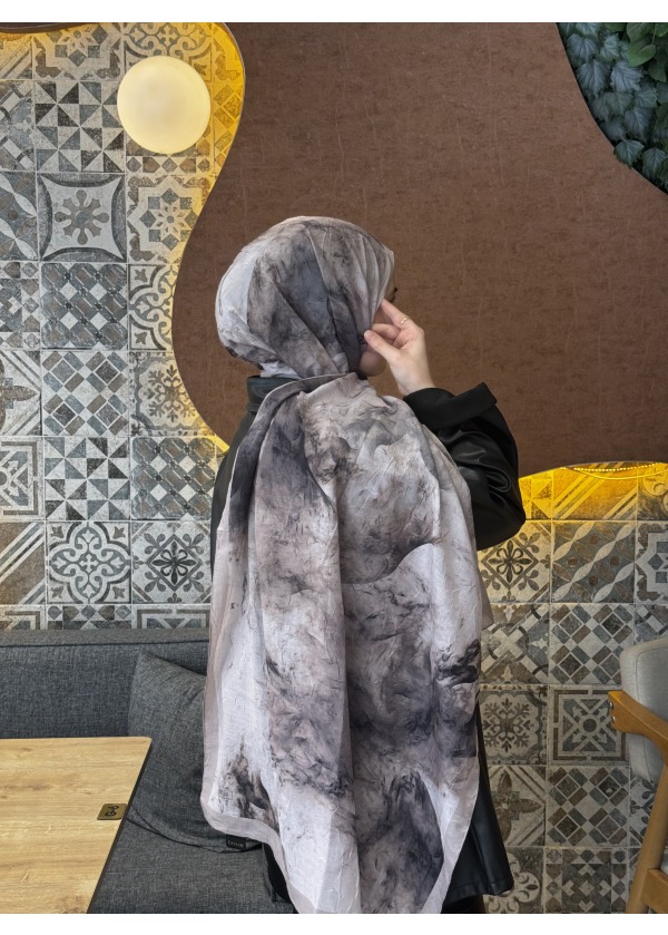  Ceylin Desenli Bambu Şal -3
