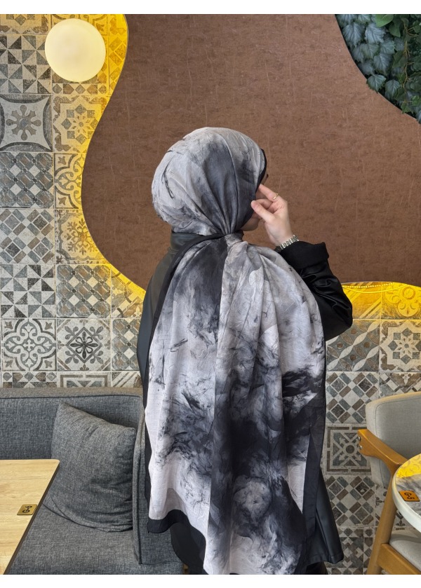 Ceylin Desenli Bambu Şal -3
