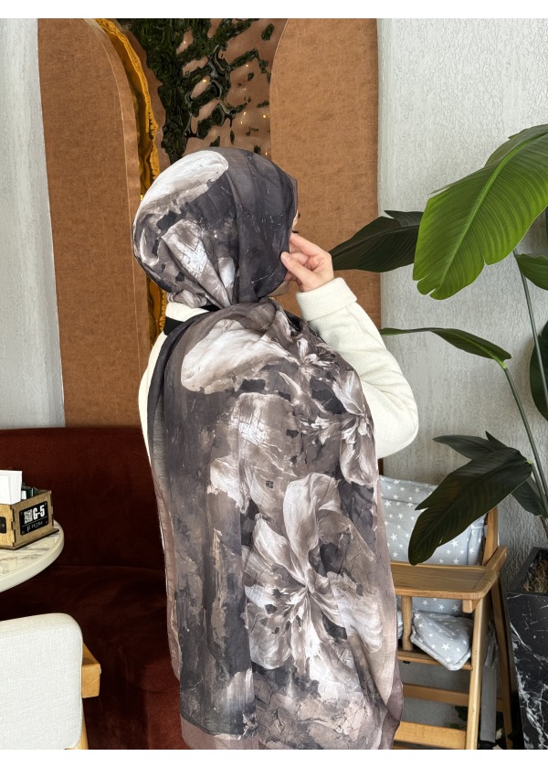 Ceylin Desenli Bambu Şal -2