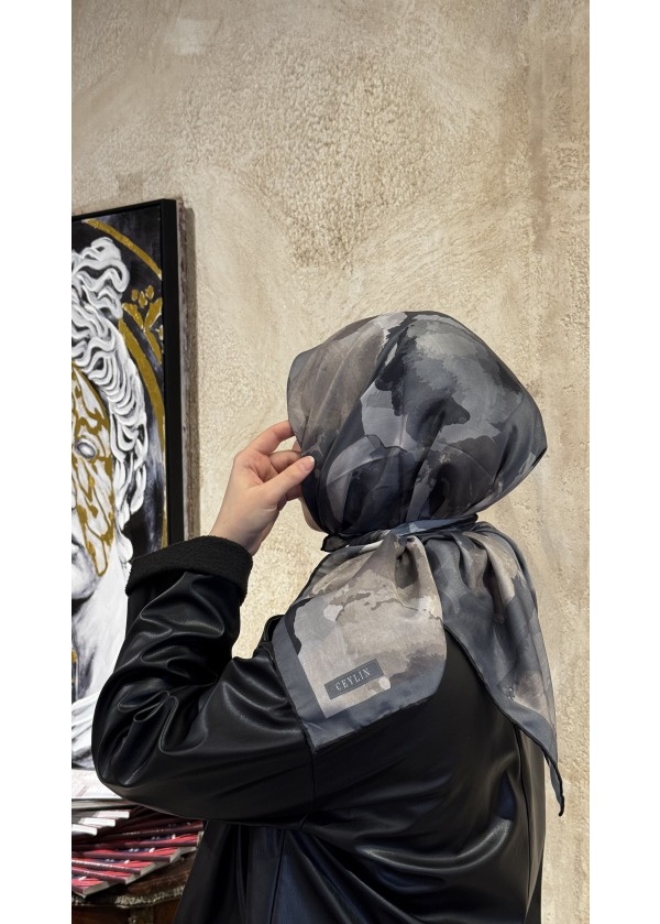 Ceylin Desenli Soft Eşarp-15