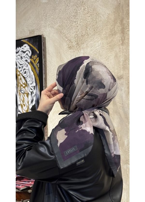  Ceylin Desenli Soft Eşarp-15