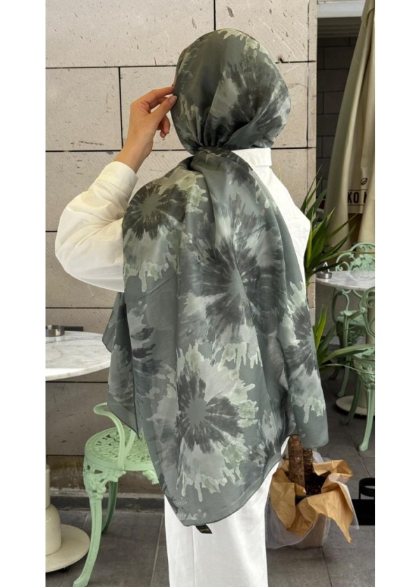 Ceylin Soft Batik Patlama Desenli Pamuklu Şal - C9